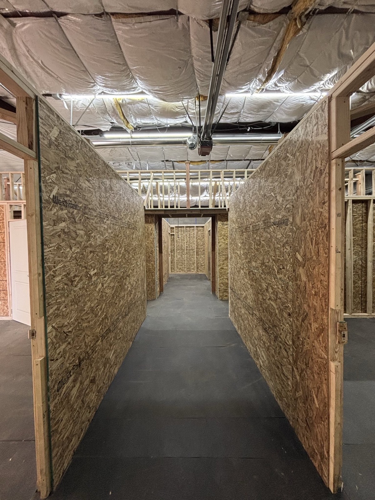 Colorado CQB shoot house hallway