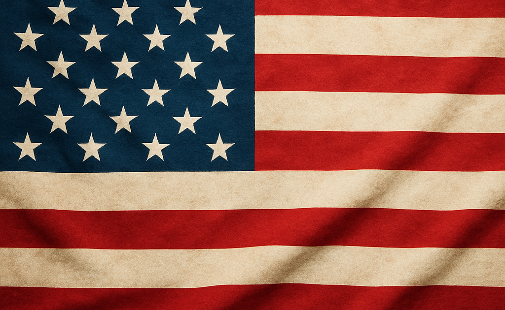 American flag — Second Amendment Colorado Independence Day